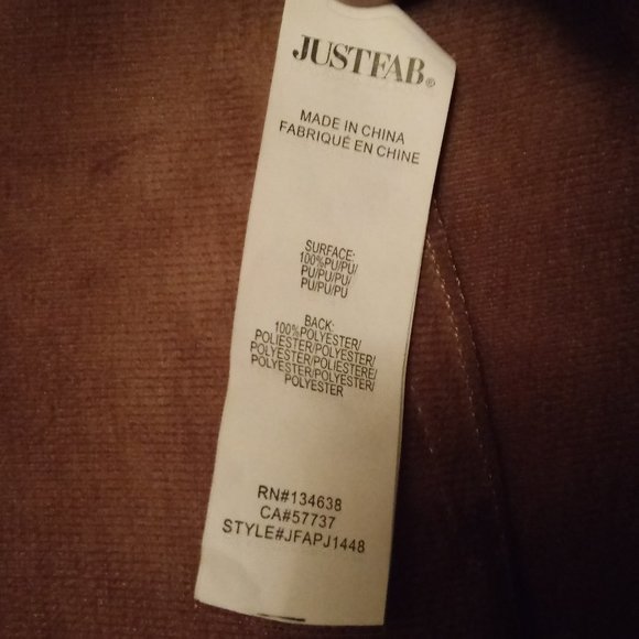 Just Fab Camel Drape front jacket - Picture 15 of 15